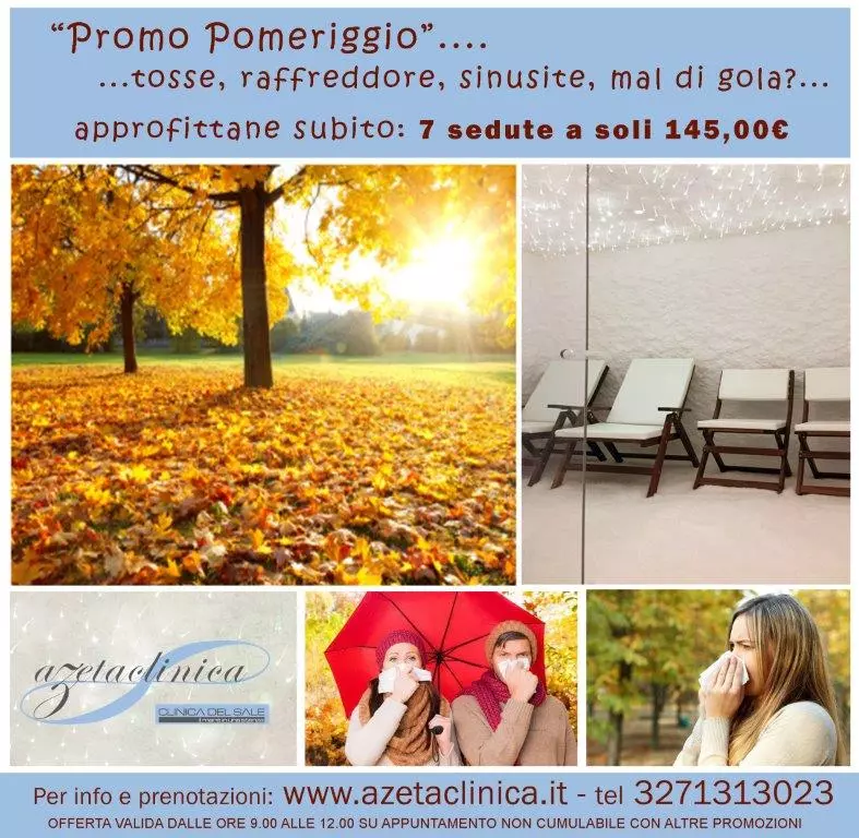 Azeta Clinica - Promozione autunno 2018 pomeriggio